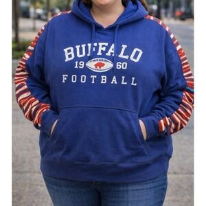 Buffalo Bills Zubaz Hoodie (est.  size XL)